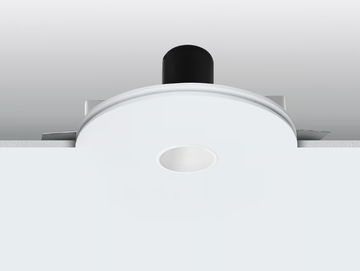 GYPSUM COLORING_R - Recessed LED round plaster spotlight by Linea Light Group - view 2